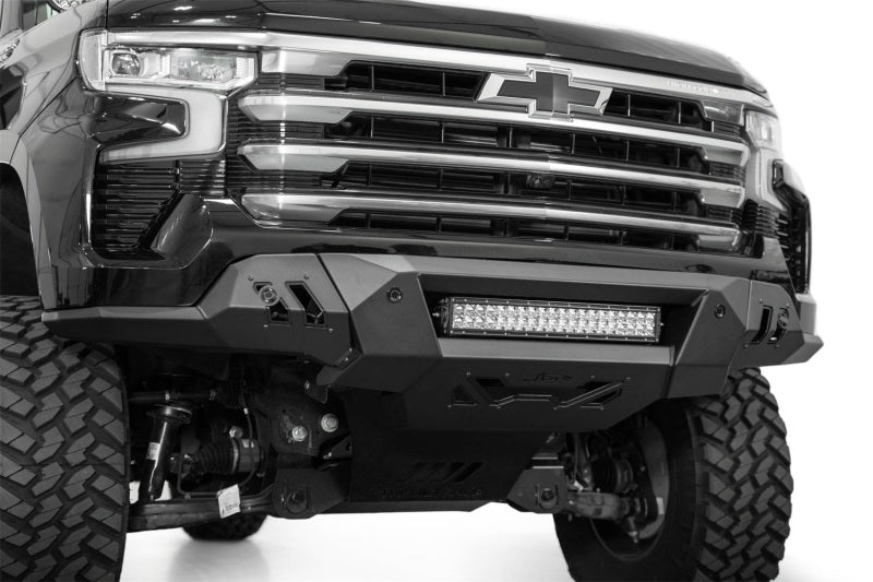 Addictive Desert Designs Bumpers - Steel ADD 2022+ Chevrolet Silverado 1500 Black Label Front Bumper
