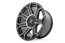 Load image into Gallery viewer, 89 Series Wheel One-Piece Black Machined Gun Metal 20x10 8x170 -19mm Rough Country