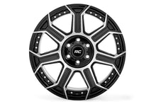 Load image into Gallery viewer, 89 Series Wheel One-Piece Black Machined Gun Metal 22x10 8x170 -19mm Rough Country