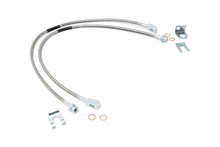 Load image into Gallery viewer, Jeep Front Stainless Steel Brake Lines 4-6 Inch TJ/YJ/XJ Rough Country