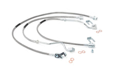 Load image into Gallery viewer, Rough Country Brake Lines Ford Front &amp; Rear Stainless Steel Brake Lines 4-8 Inch Lifts 99-04 F250/350 Rough Country - 89717