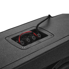 Load image into Gallery viewer, Jeep JT Gladiator Loaded Under Rear Seat Subwoofer Enclosure with 4 X 8" ZR8.2D, Leather Wrapped and Digital LED Lights | 1800 Watts RMS @ 1-Ohm