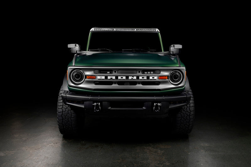 ORACLE Lighting Light Bars & Cubes Oracle 2021+ Ford Bronco Integrated Windshield Roof LED Light Bar System SEE WARRANTY
