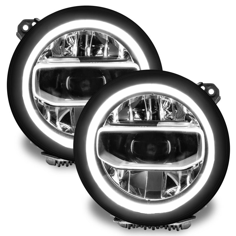 ORACLE Lighting Headlights Oracle Jeep Wrangler JL/Gladiator JT RGB+W Headlight DRL Upgrade Kit - ColorSHIFT SEE WARRANTY