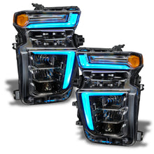 Load image into Gallery viewer, ORACLE Lighting Headlights Oracle 2021 Chevy Silverado HD 2500/3500 RGB+W Headlight DRL Upgrade Kit ColorSHIFT 2 SEE WARRANTY