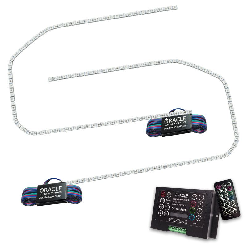 ORACLE Lighting Headlights Oracle 16-18 GMC Sierra Headlight DRL Upgrade Kit - ColorSHIFT w/ 2.0 Controller SEE WARRANTY
