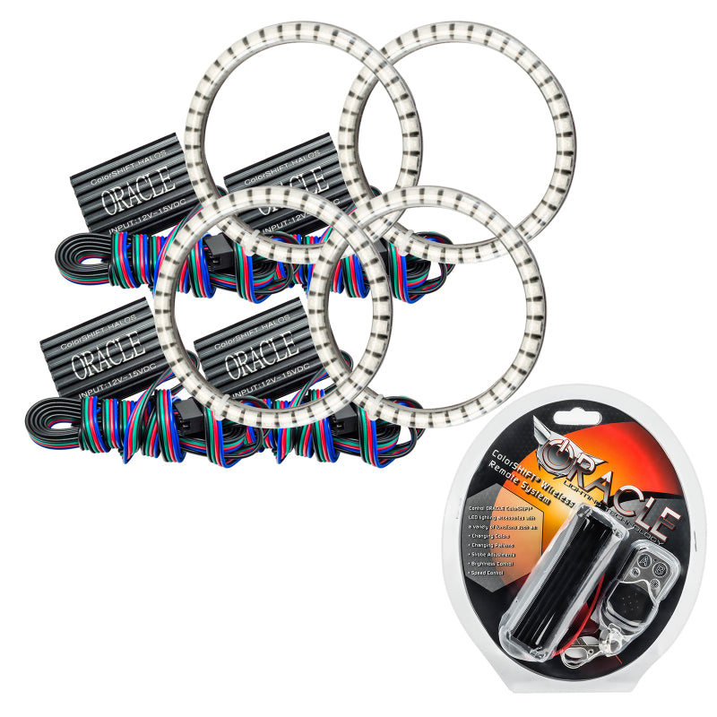 ORACLE Lighting Fog Lights Oracle Ariel Atom 03-18 LED Dual Waterproof Halo Kit - ColorSHIFT SEE WARRANTY