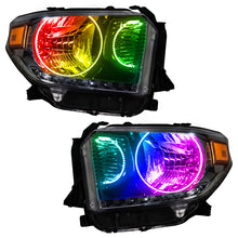 Load image into Gallery viewer, ORACLE Lighting Headlights Oracle 14-17 Toyota Tundra SMD HL - Dual Halo Kit - ColorSHIFT w/o Controller SEE WARRANTY