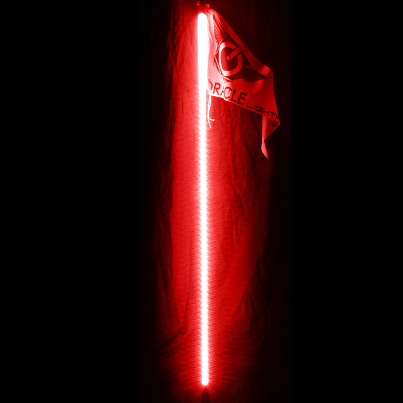ORACLE Lighting Light Bars & Cubes Oracle Off-Road 6ft LED Whip - Red