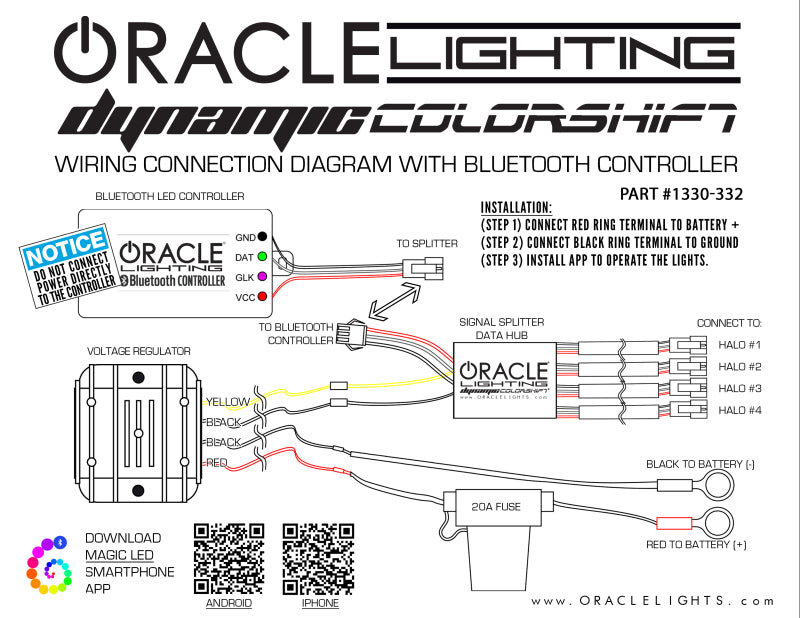 ORACLE Lighting Headlights Oracle 18-19 Ford F150 Dynamic DRL Replacements + Dynamic Turn Signals - - Dynamic SEE WARRANTY