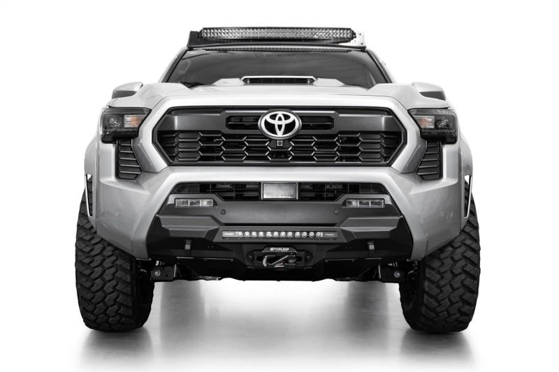 Addictive Desert Designs Bumpers - Steel Addictive Desert Designs 2024 Toyota Tacoma Stealth Center Mount Winch Front Bumper