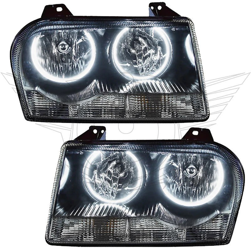ORACLE Lighting Headlights Oracle 05-10 Chrysler 300 V6 SMD HL - ColorSHIFT w/ BC1 Controller