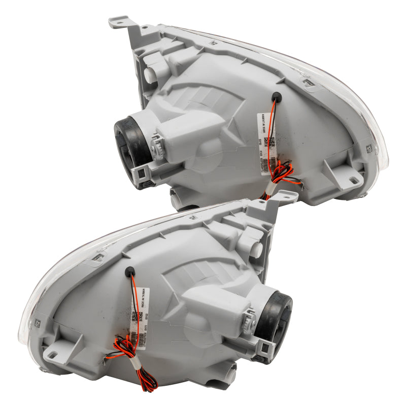 ORACLE Lighting Headlights Oracle Lighting 0506 Toyota Tundra Regular/Accessible PreAssembled Halo Headlights Red SEE WARRANTY