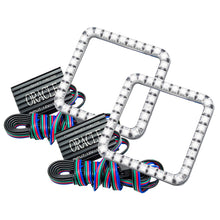 Load image into Gallery viewer, ORACLE Lighting Fog Lights Oracle Ford Superduty 08-10 LED Fog Light Halo Kit - ColorSHIFT w/o Controller SEE WARRANTY