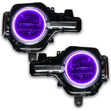 Load image into Gallery viewer, ORACLE Lighting Headlights Oracle 2021 Ford Bronco Base Headlight LED Halo Kit - ColorSHIFT - w/ 2.0 Controller SEE WARRANTY