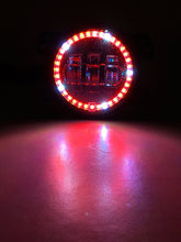 Load image into Gallery viewer, Quake LED Fog Light 4 in. 30 Watt Jeep JK CJ TJ Fog Light RGB HD Accent Tempest - QTE905