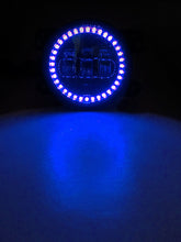 Load image into Gallery viewer, Quake LED Fog Light 4 in. 30 Watt Jeep JK CJ TJ Fog Light RGB HD Accent Tempest - QTE905