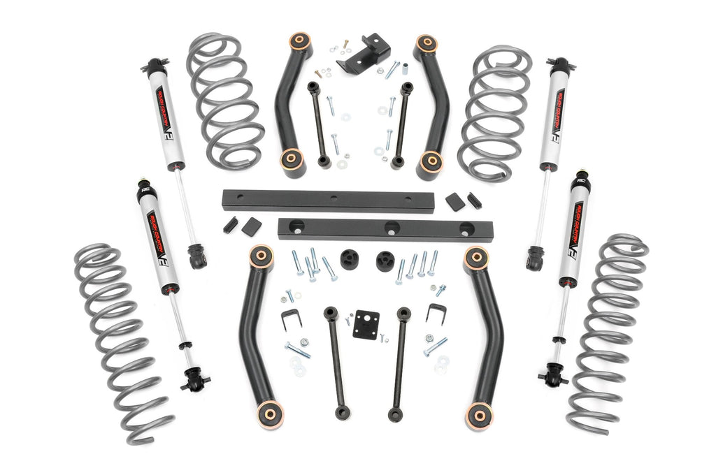 4 Inch Lift Kit V2 97-02 Jeep Wrangler TJ 4WD Rough Country