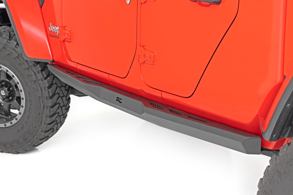 Rock Sliders Heavy Duty l 20-Up Jeep Gladiator JT 4WD Rough Country