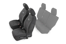 Load image into Gallery viewer, Jeep Neoprene Front Seat Cover Black 13-18 Wrangler JK Unlimited Rough Country