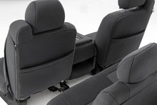 Load image into Gallery viewer, Neoprene Front Seat Cover Black 99-06 Silverado/Sierra 1500 Rough Country