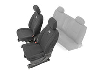 Load image into Gallery viewer, Neoprene Front Seat Covers Black 14-18 Silverado/Sierra 1500 Rough Country