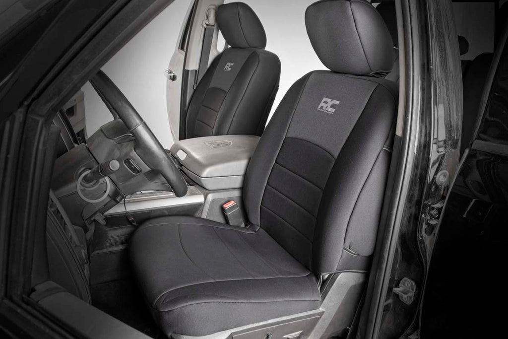 Dodge Neoprene Rear Seat Covers 09-18 RAM 1500 Rough Country
