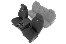 Load image into Gallery viewer, GM Neoprene Front Seat Covers Black (07-13 1500/11-13 2500) Rough Country