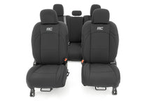 Load image into Gallery viewer, Rough Country Seat Cover Jeep Neoprene Seat Cover Set Black (2020 Gladiator JT) Rough Country - 91034