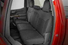 Load image into Gallery viewer, GM Neoprene Seat Covers Front and Rear Black For 19-21 1500 Rough Country