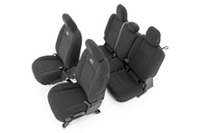 Load image into Gallery viewer, Seat Covers Front and Rear w/ Cup Holder 20-Up Jeep Gladiator JT Rough Country