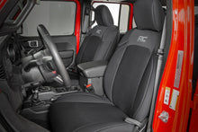 Load image into Gallery viewer, Rough Country Seat Cover Seat Covers Front and Rear w/ Cup Holder 20-21 Jeep Gladiator JT Rough Country - 91038
