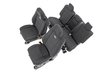 Load image into Gallery viewer, Seat Covers Front Row and Rear Row Bench Jeep Grand Cherokee WK2 2WD/4WD (11-22) Rough Country