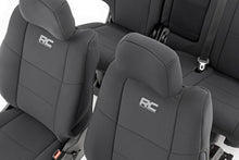Load image into Gallery viewer, Seat Covers Front Row and Rear Row Bench Jeep Grand Cherokee WK2 2WD/4WD (11-22) Rough Country