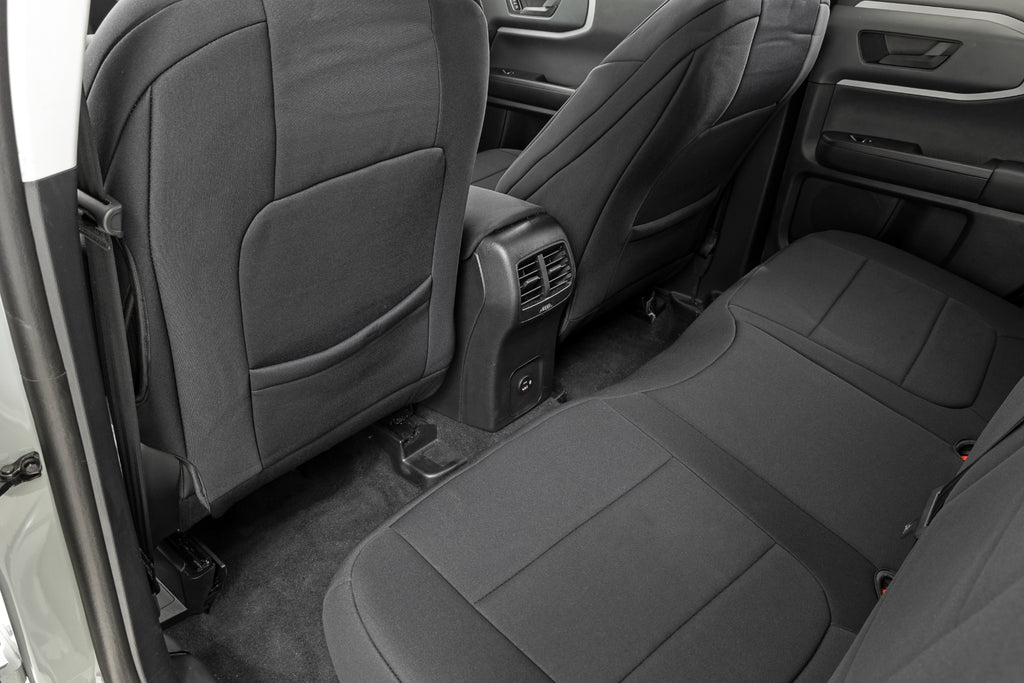 Seat Covers Front Row and Rear Row Bench Ford Bronco Sport 4WD (21-Up) Rough Country