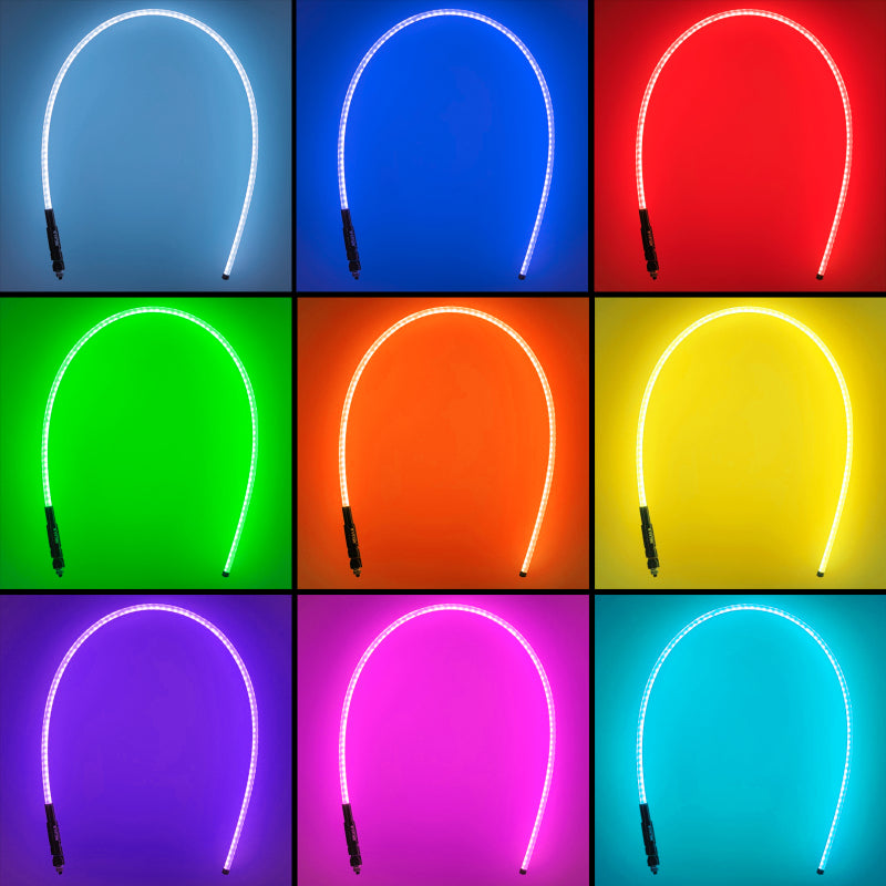 ORACLE Lighting Light Bars & Cubes Oracle Off-Road 6ft LED Whip - ColorSHIFT SEE WARRANTY
