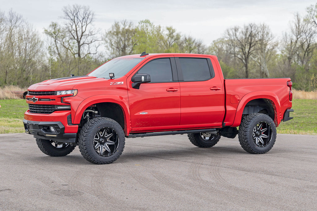 91 Series Milled One-Piece Gloss Black 20x12 8x180 -44mm Rough Country