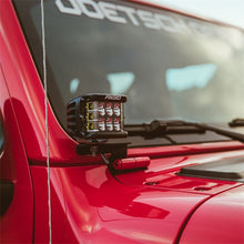 Load image into Gallery viewer, Rigid Industries Light Mounts Rigid Industries 2018 Jeep JL - A-Pillar Mount Kit - Mounts Set of D / D-SS / SR-M / Ignite Series