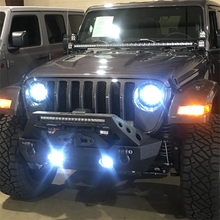 Load image into Gallery viewer, Quake LED Headlight Jeep Wrangler JL/Gladiator 9 Inch HD Headlights 4 Inch HD Fog Lights - QTE915