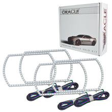 Load image into Gallery viewer, ORACLE Lighting Headlights Oracle Chevy Silverado 07-13 Halo Kit Square Style - ColorSHIFT w/ Simple Controller SEE WARRANTY