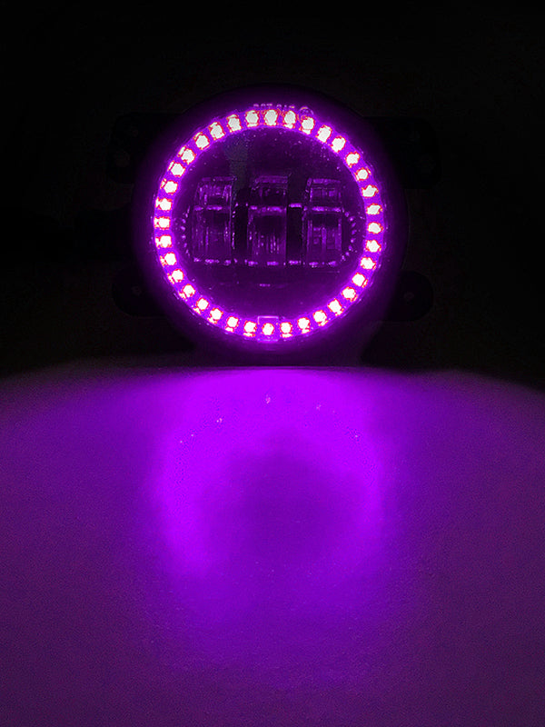 Quake LED Fog Light Jeep Wrangler JL/Gladiator 4 Inch HD Fog Lights - QTE916