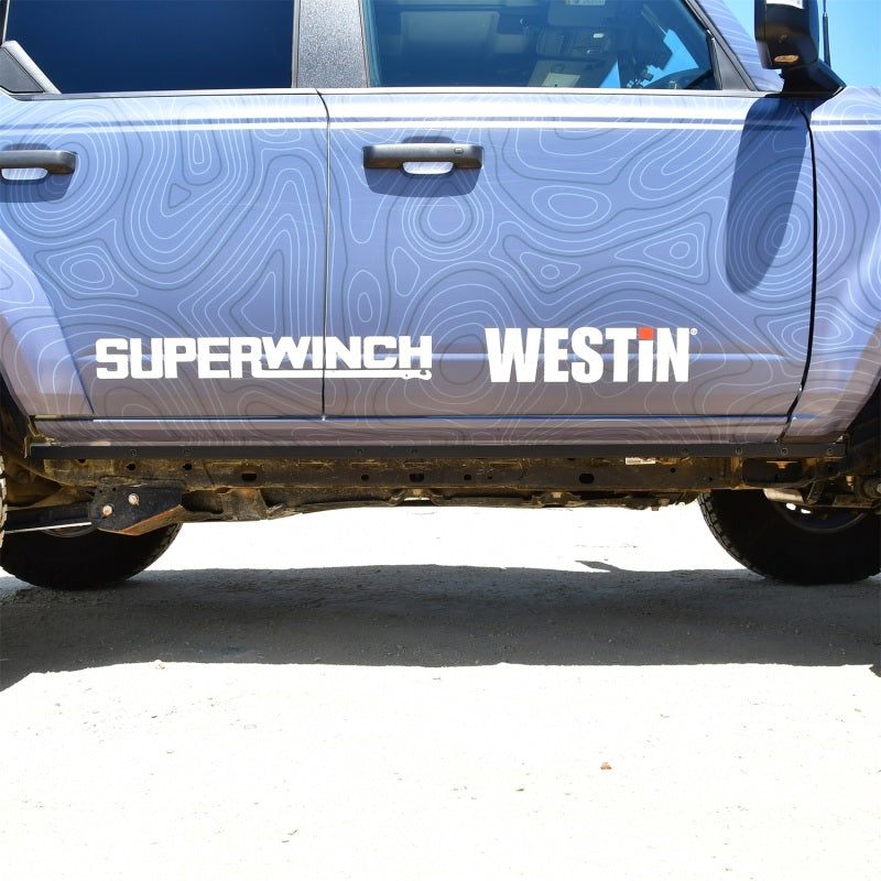 Westin Exterior Trim Westin 21-23 Ford Bronco 4dr (Excl. Sport) XTS Pinch Weld Covers - Tex. Blk