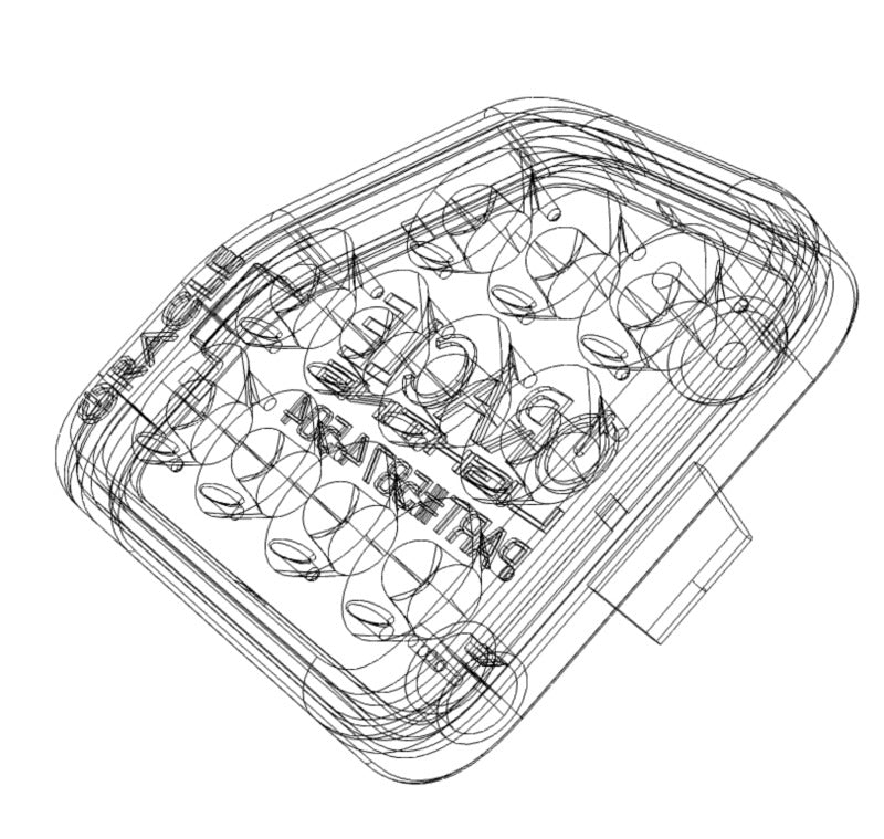 ORACLE Lighting Tail Lights Oracle Rear Bumper LED Reverse Lights for Jeep Wrangler JL - 6000K SEE WARRANTY