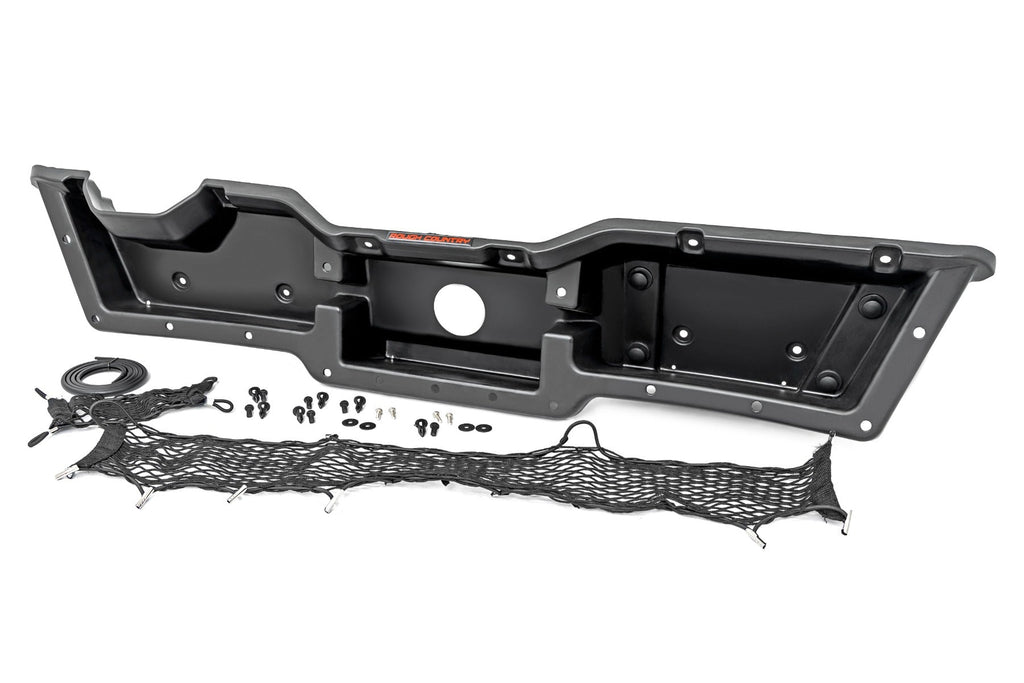 Rough Country Storage Box Tray Storage Tray Under Dash 16-22 Honda Pioneer 1000 4WD Rough Country - 92049