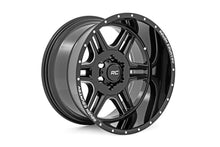 Load image into Gallery viewer, 92 Series Wheel Machined One-Piece Gloss Black 20x12 6x5.5 -44mm Rough Country