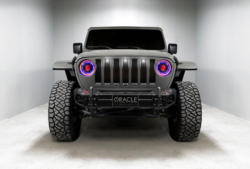 ORACLE Lighting Light Strip LED Oracle Pre-Runner Style LED Grille Kit for Jeep Gladiator JT - White SEE WARRANTY