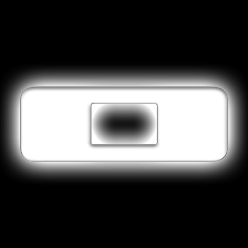 ORACLE Lighting Light Accessories and Wiring ORACLE Lighting Universal Illuminated LED Letter Badges - Matte Wht Surface Finish - O SEE WARRANTY