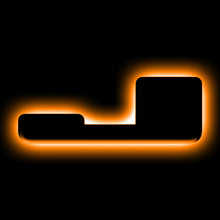Load image into Gallery viewer, ORACLE Lighting Light Accessories and Wiring ORACLE Lighting Universal Illuminated LED Letter Badges - Matte Blk Surface Finish - J SEE WARRANTY