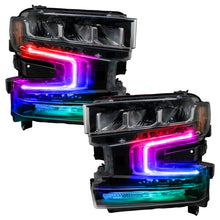 Load image into Gallery viewer, ORACLE Lighting Headlights Oracle 19-21 Chevy Silverado 1500 RGB+W Headlight DRL Kit - ColorSHIFT w/ BC1 Cntrl SEE WARRANTY