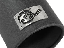 Load image into Gallery viewer, aFe Catback aFe MACHForce XP Exhausts Tips SS-304 EXH Tip 3in x 4Out x 12L Bolt-On (blk)
